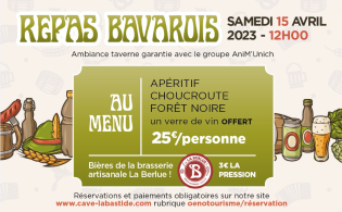 Repas Bavarois - Maison Labastide 